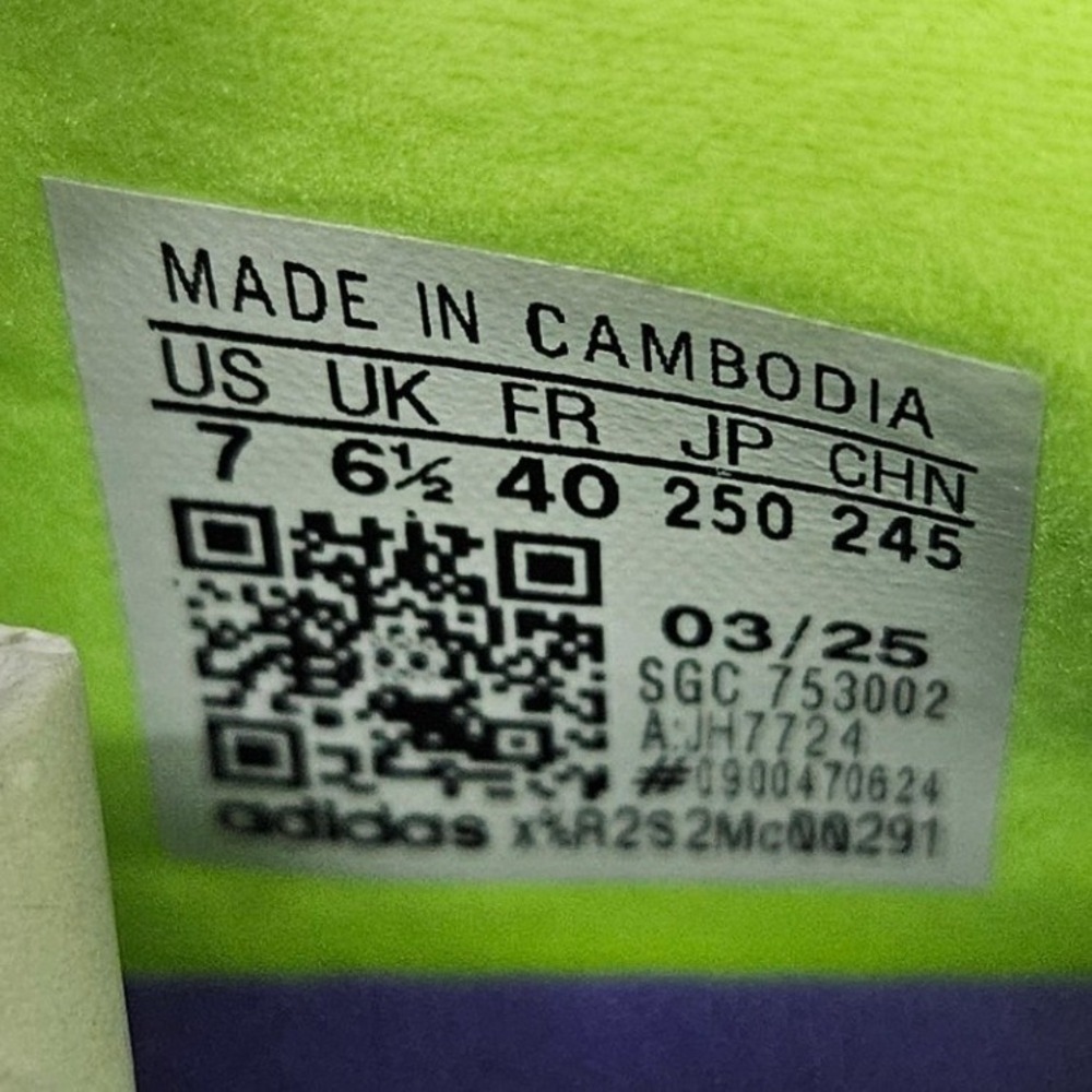 Adidas F50 League TF Soccer Cleats JH7724 Purple Rush Lucid Lemon Mens Size 7‎ - Picture 9 of 11